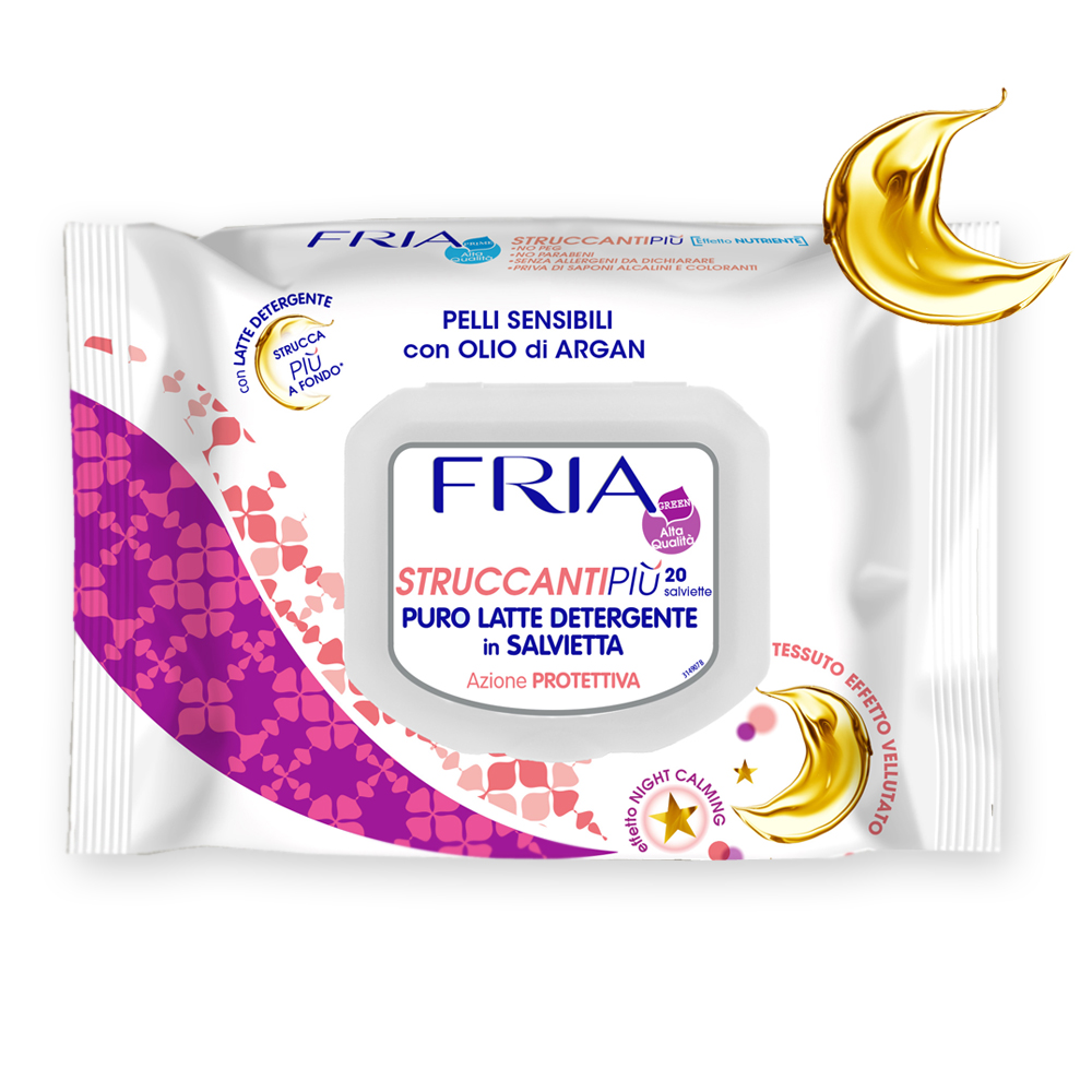 fria struccanti con latte detergente