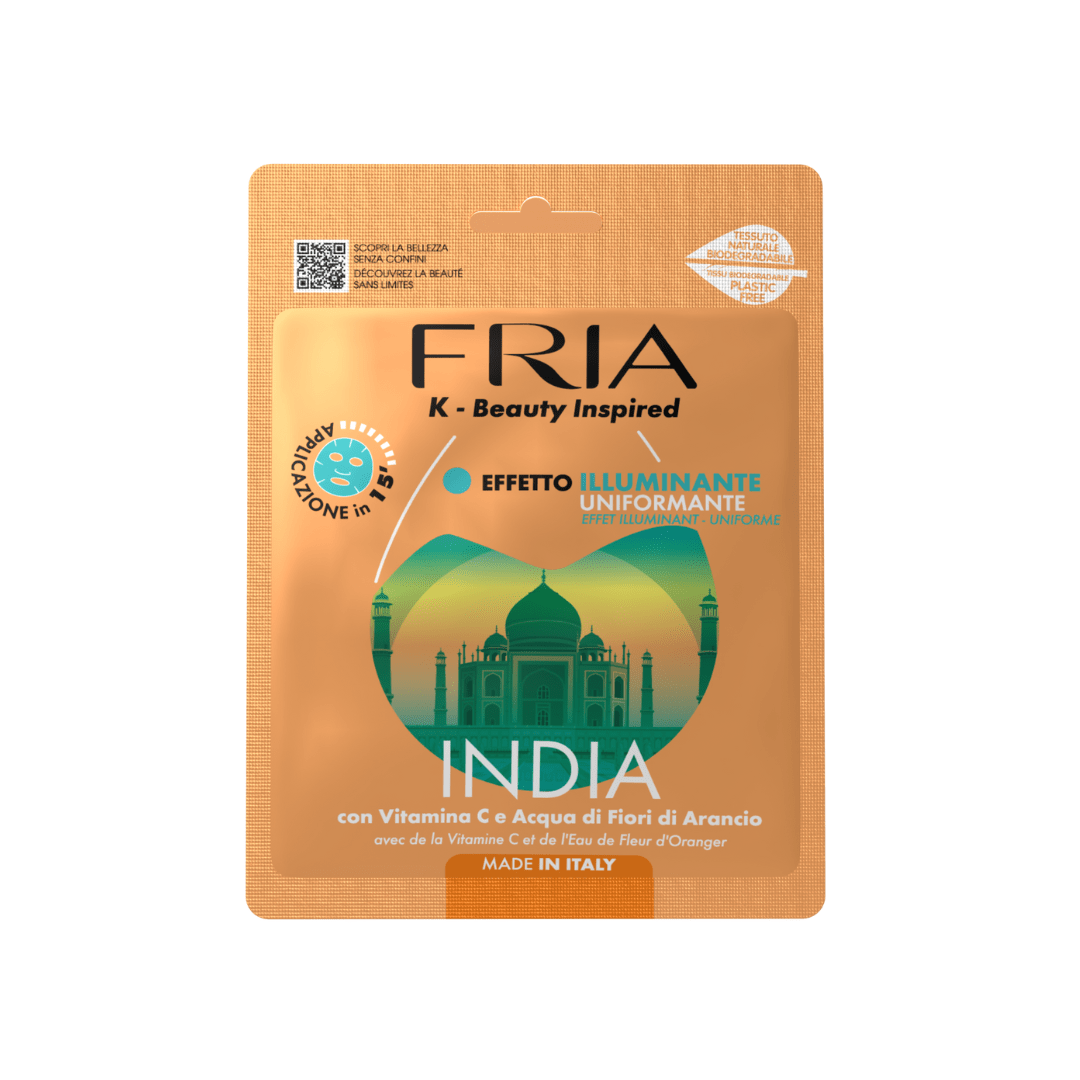 MASCARILLA DE TELA FRIA K-BELLEZA INSPIRADA EN INDIA